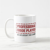 Mug Joueur professionnel de hautbois (Gauche)