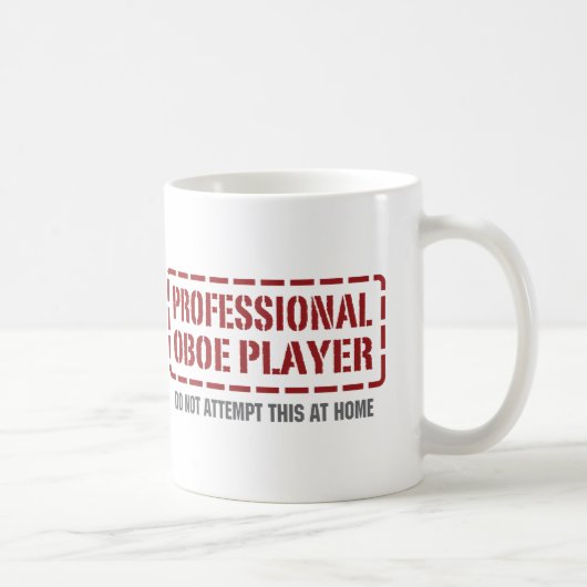 Mug Joueur professionnel de hautbois (Droite)
