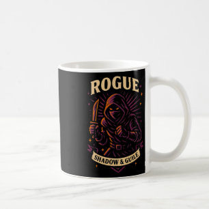 Mug Joueur Rpg Rogue D20 Dés Fou Nerd Hommes Femmes En