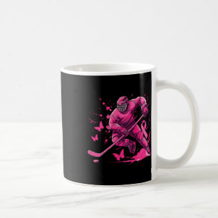 Mug Joueur (sur Ck) Ice Hockey Breast Cancer Awareness