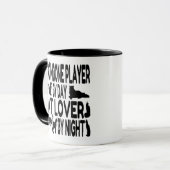 Mug Joueur Trombone Amoureux des chats (Devant gauche)