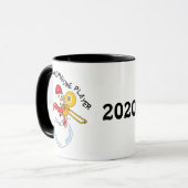 Mug Joueur Trombone cool (Devant gauche)