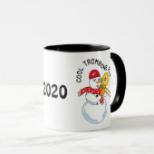 Mug Joueur Trombone cool (Devant droit)