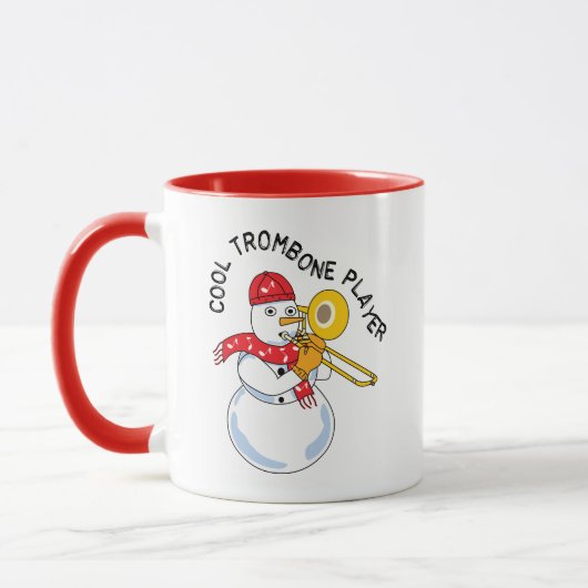Mug Joueur Trombone cool (Gauche)