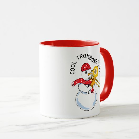 Mug Joueur Trombone cool (Devant droit)