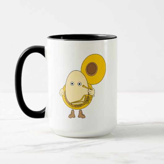 Mug Joueur Tuba Egghead (Gauche)