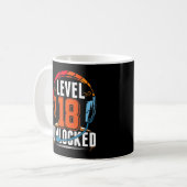 Mug Joueur vidéo gamer 18 ans Jeu Cool enfant (Devant gauche)