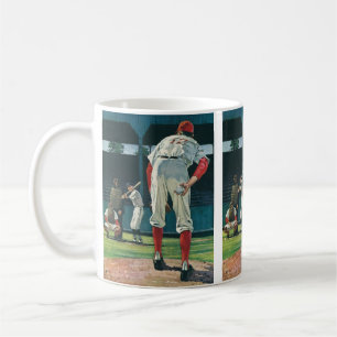 Mug Joueurs de baseball sportifs vintage Lanceur sur m