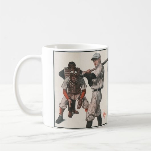 Mug Joueurs De Baseball vintages (Gauche)