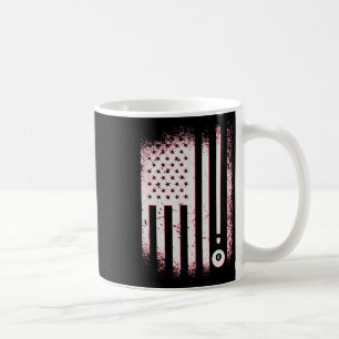 Mug Joueurs De Billard American Flag Usa Pool Et Billa