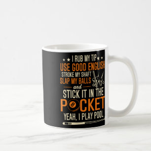 Mug Joueurs de billard piscine Funny Billiard Chemise