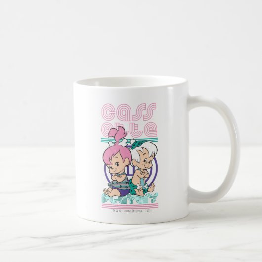 Mug Joueurs de cassettes PEBBLES™ et BAM-BAM™ (Droite)