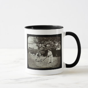 Mug Joueurs de cricket de glissière de lanterne