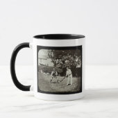 Mug Joueurs de cricket de glissière de lanterne (Gauche)