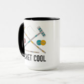 Mug Joueurs de Croquet Funny Cool Wicket (Devant gauche)