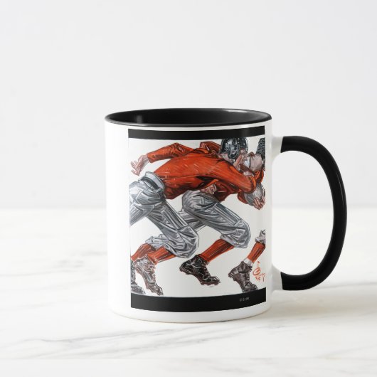 Mug Joueurs de football (Droite)