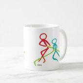 Mug Joueurs de hockey sur glace (Devant droit)
