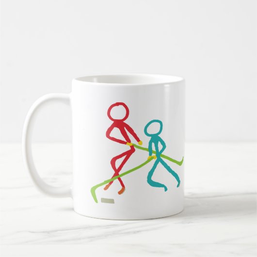 Mug Joueurs de hockey sur glace (Gauche)