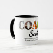 Mug Joueurs de noms d'entraîneurs personnalisés (Devant gauche)