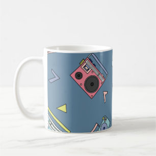 Mug Joueurs vintages de cassettes : Art Rétro sans Sea