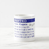 Mug joueurs voulus de bunco (Centre)