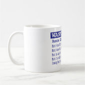 Mug joueurs voulus de bunco (Gauche)