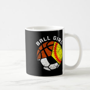 Mug Joueuse de balle Fun softball de football de baske