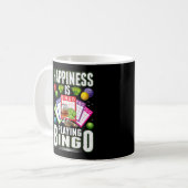Mug Joueuse de Bingo Hommes Femmes Drôle Bingo (Devant gauche)