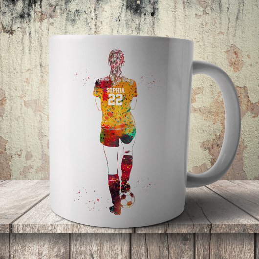 Mug Joueuse de football
