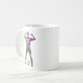Mug Joueuse de football (Devant gauche)