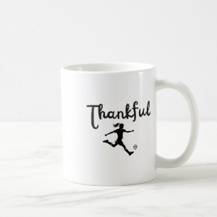 Mug Joueuse de football reconnaissante Fille de Thanks