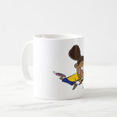 Mug Joueuse de hockey féminin (Devant gauche)