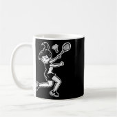Mug Joueuse de la navette de badminton (Gauche)