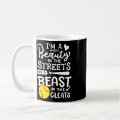 Mug Joueuse de softball  (Gauche)