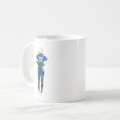 Mug Joueuse de softball féminine (Devant gauche)