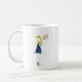 Mug Joueuse de tennis (Gauche)