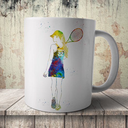 Mug Joueuse de tennis