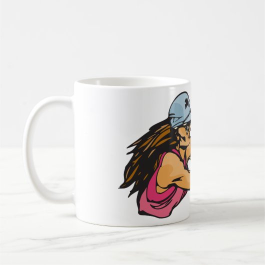 Mug Joueuse de volley-ball féminine (Gauche)