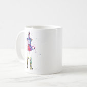 Mug Joueuse de volley-ball féminine (Devant gauche)