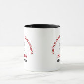 Mug Joueuse de volley-ball personnalisée au lycée roug (Centre)