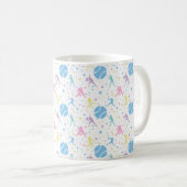 Mug Joueuses de softball étoiles (Devant droit)