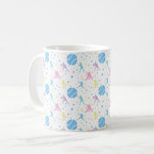 Mug Joueuses de softball étoiles (Devant gauche)