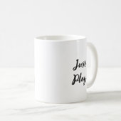 Mug Jouez simplement | Piano et fleurs colorées (Devant droit)