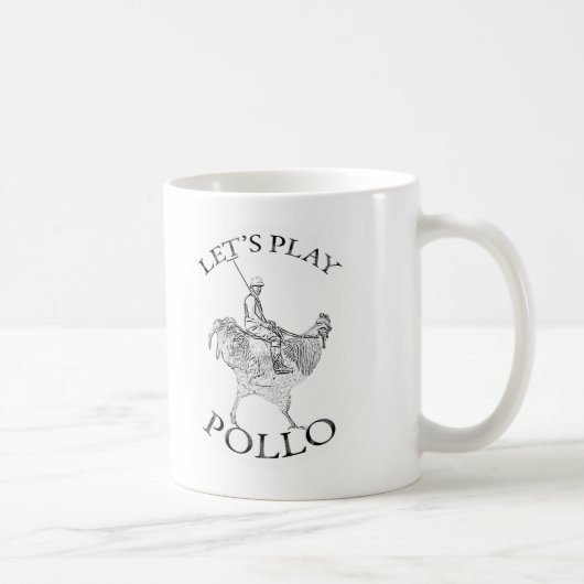 Mug Jouons Au Pollo ! (Droite)