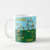 Mug Jouons au tennis (Gauche)