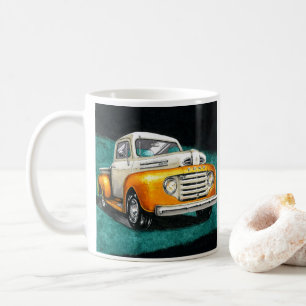 Mug Jour 16 d'Inktober 2018 - camion classique des