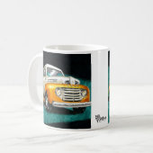Mug Jour 16 d'Inktober 2018 - camion classique des (Devant gauche)