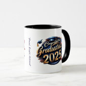 Mug "Jour brillant de l'obtention du diplôme" (Devant droit)