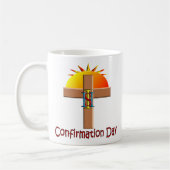 Mug Jour catholique de confirmation pour des enfants (Gauche)