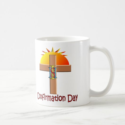 Mug Jour catholique de confirmation pour des enfants (Droite)